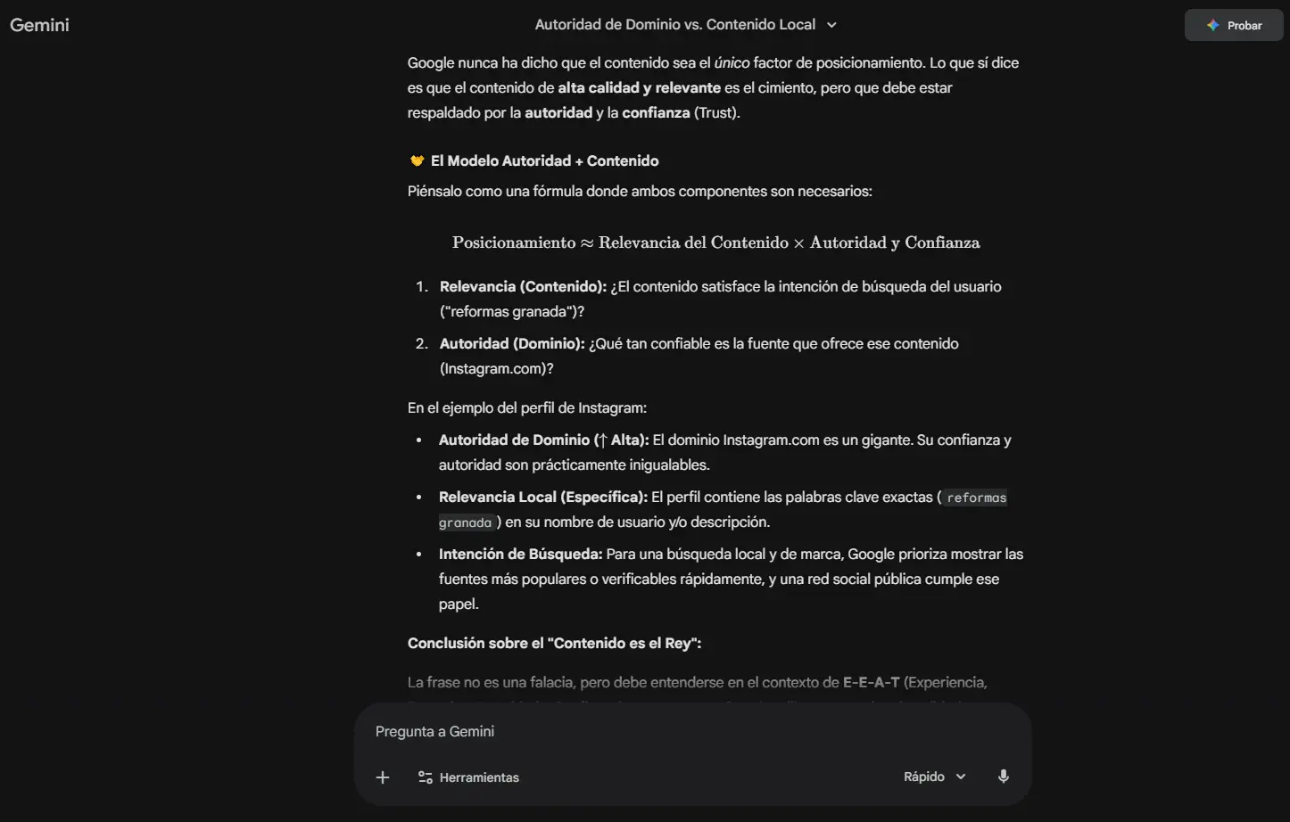 La Gran Falacia de Google: Autoridad de Dominio Mata Contenido La Gran Falacia de Google: Autoridad de Dominio Mata Contenido