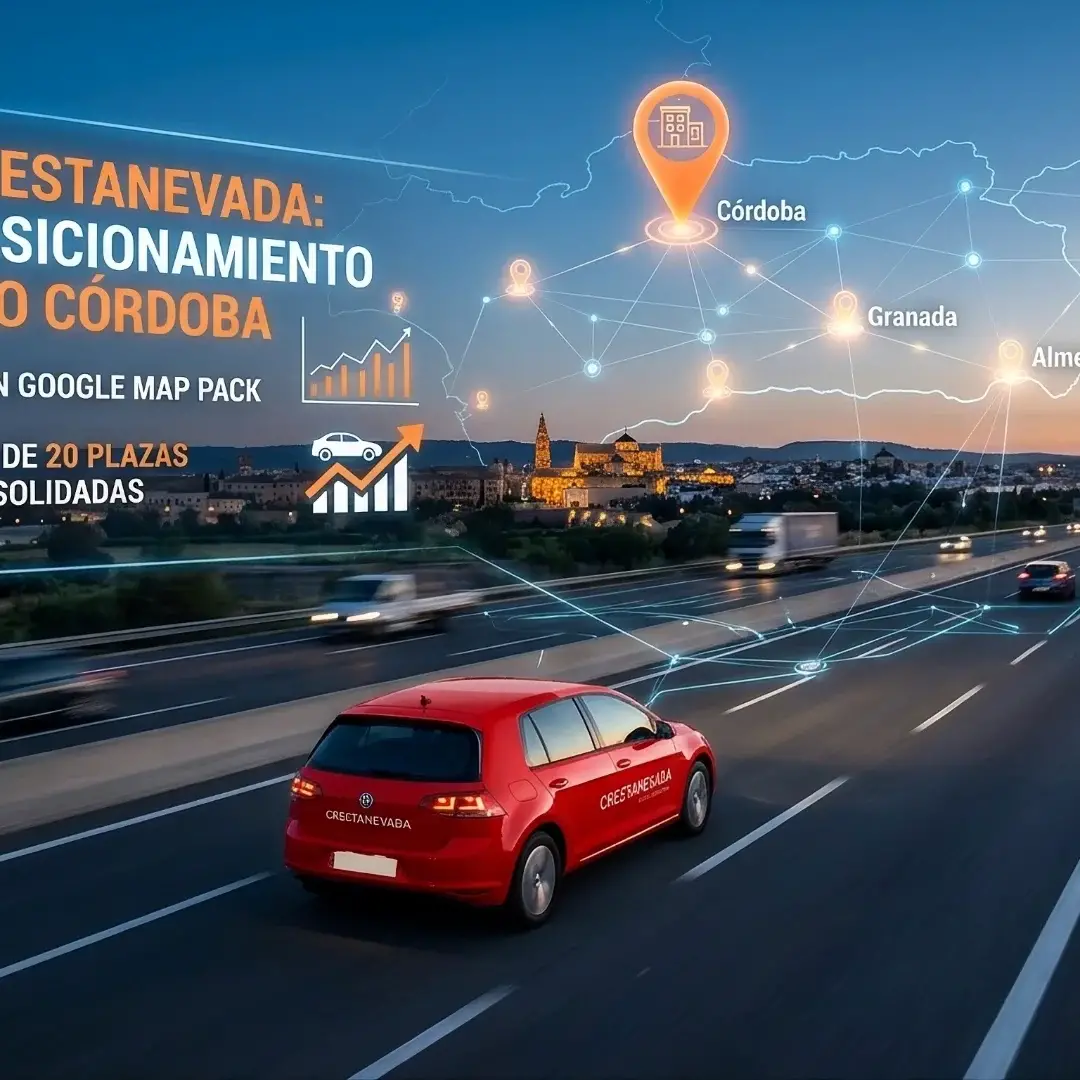 Crestanevada se posiciona en Córdoba: Estrategia SEO Escalable | Leovel